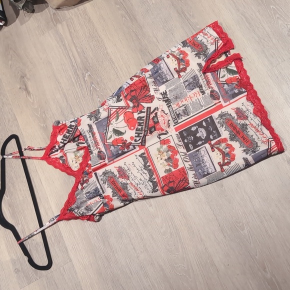 SHEIN Dresses & Skirts - SHEIN Cherry Print Dress Small